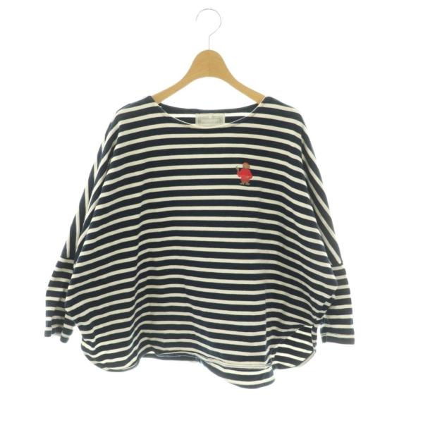 ビアズリー BEARDSLEY ガリャルダガランテ ×E.T カットソー ワイド ボーダー F ネイ...