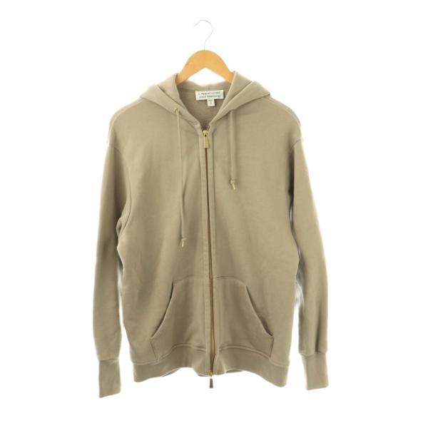 アメリカーナ AMERICANA アパルトモン別注 ジップパーカー フーディー グレージュ /DF ...
