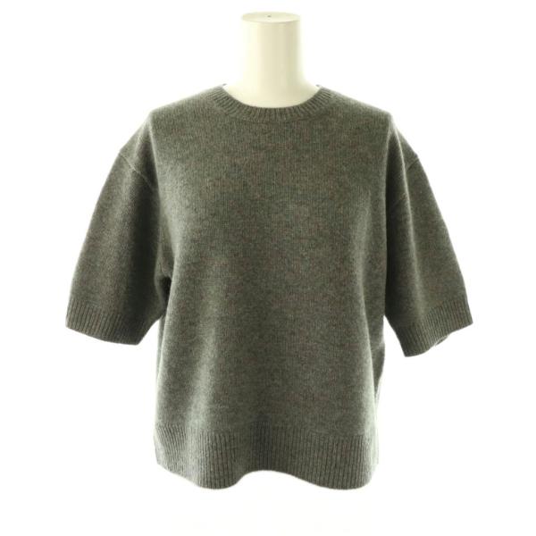未使用品 セオリー Theory 25AW CASHMERE CROP TEE ニット セーター プ...