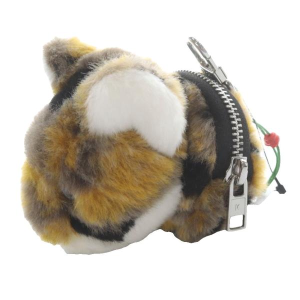 未使用品 ケンゾー KENZO Tiger コイン パース イン プラッシュ チャーム コインケース...