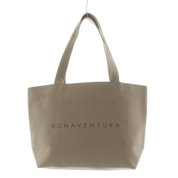 ボナベンチュラ BONAVENTURA イージー キャンバス トートバッグ ハンドバッグ 茶色 ブラ...