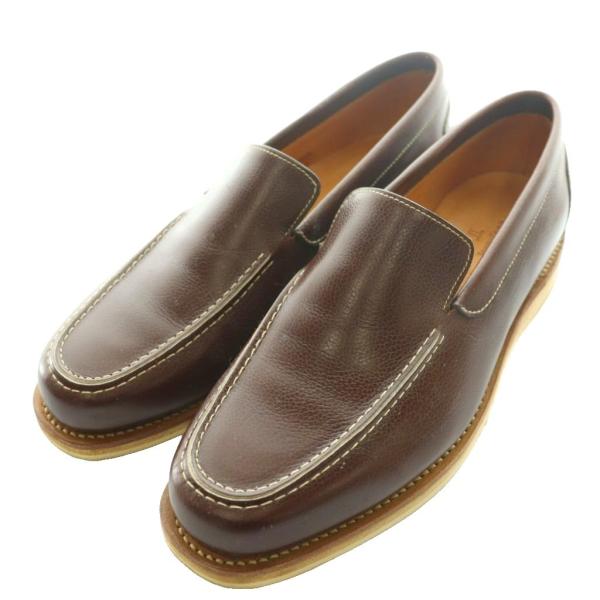 ジョンロブ JOHN LOBB マイアミ Miami スリッポンシューズ 茶 ブラウン /SS ■O...
