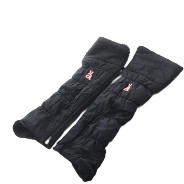 アルチビオ archivio レッグウォーマー フェイクファー装飾 ブラック /YO15 ■SH レ...