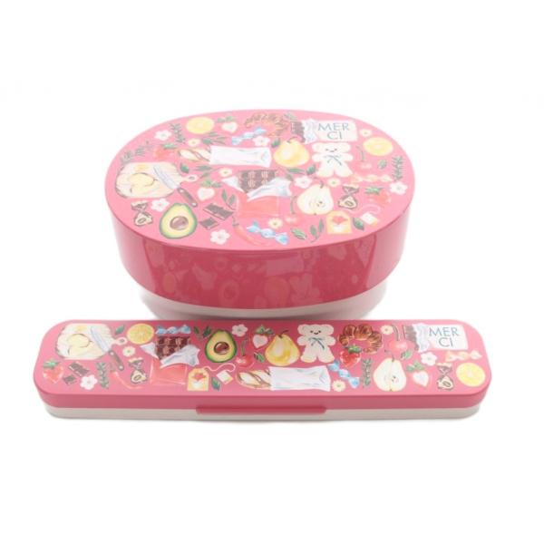 フェイラー FEILER MERCI ランチボックス セット ピンク /SR ■SH レディース