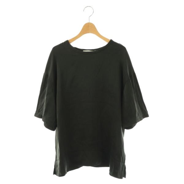 カオス CHAOS シルクフィブリルTシャツ カットソー F ブラック /ES ■OS レディース