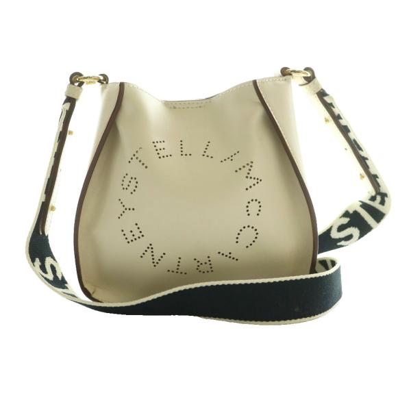 ステラマッカートニー STELLA McCARTNEY サークルロゴ ショルダーバッグ クロスボディ...