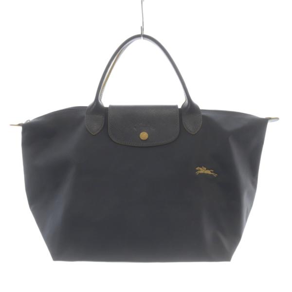 ロンシャン LONGCHAMP プリアージュ クラブ トートバッグ ハンドバッグ グレー /SR レ...