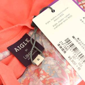 未使用品 エーグル AIGLE リバティ 半袖...の詳細画像2