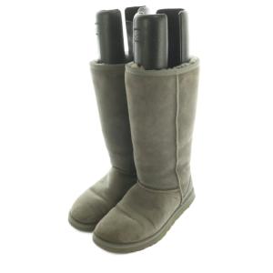 アグ オーストラリア UGG australia W CLASSIC TALL ロングブーツ US8 25.0cm グレー 5815 /MI ■OS レディース