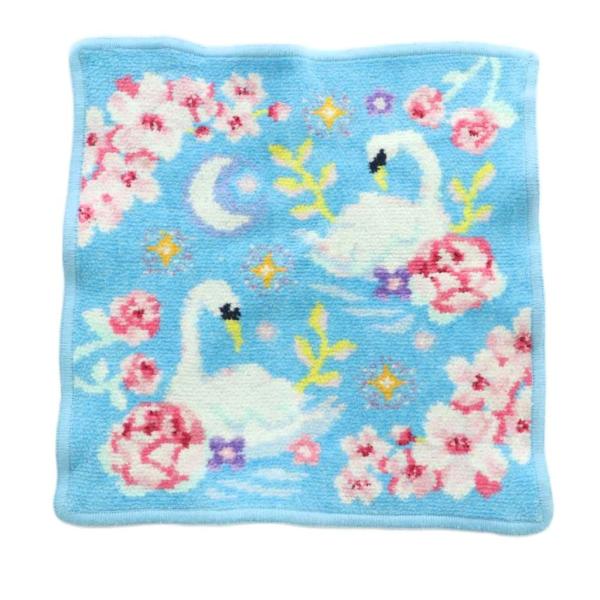 ラブラリーバイフェイラー LOVERARY BY FEILER キチジョウジスワン タオルハンカチ ...