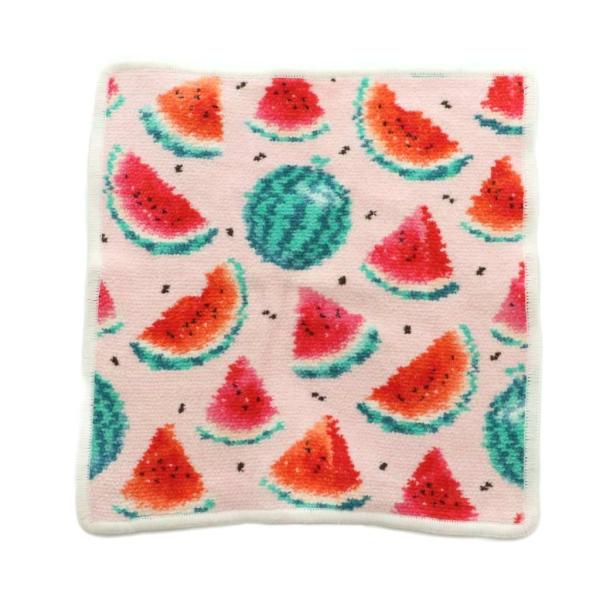 ラブラリーバイフェイラー LOVERARY BY FEILER スイカドット タオルハンカチ フルー...