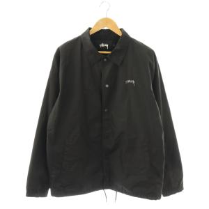 ステューシー STUSSY 115353 Classic Coach Jacket コーチジャケット L ブラック /HK ■OS メンズ