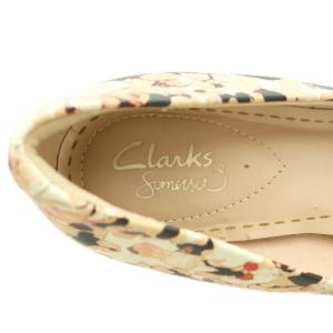 クラークス clarks パンプス 総柄 プリ...の詳細画像4