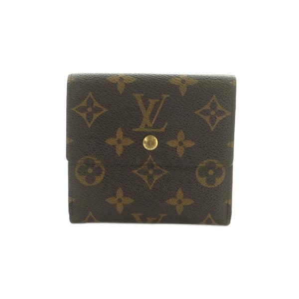 ルイヴィトン LOUIS VUITTON ポルトフォイユエリーズ 財布 三つ折り Wホック 小銭入れ...