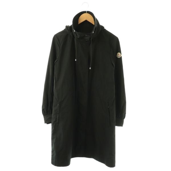 モンクレール MONCLER クルー KOUROU ナイロン スプリングコート 0 黒 ブラック /...