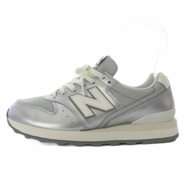 ニューバランス NEW BALANCE WL996TBI スニーカー ローカット レザー US7 シ...