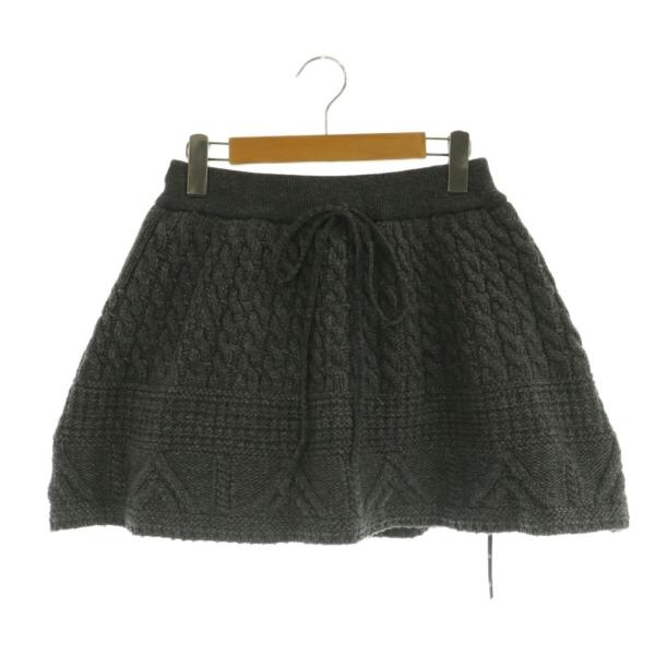 未使用品 アメリヴィンテージ Ameri VINTAGE 25AW CABLE KNIT MINI ...