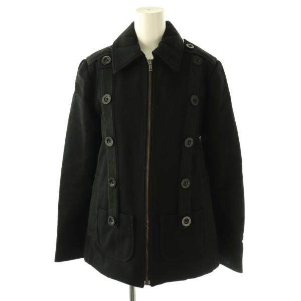 シーバイクロエ SEE BY CHLOE コート ミドル丈 アウター ステンカラー I40 ブラック...