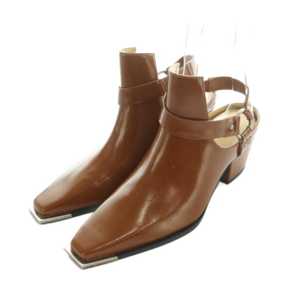 未使用品 アメリヴィンテージ 25AW BUCKLE ANKLE SHOES スライドシューズ スク...