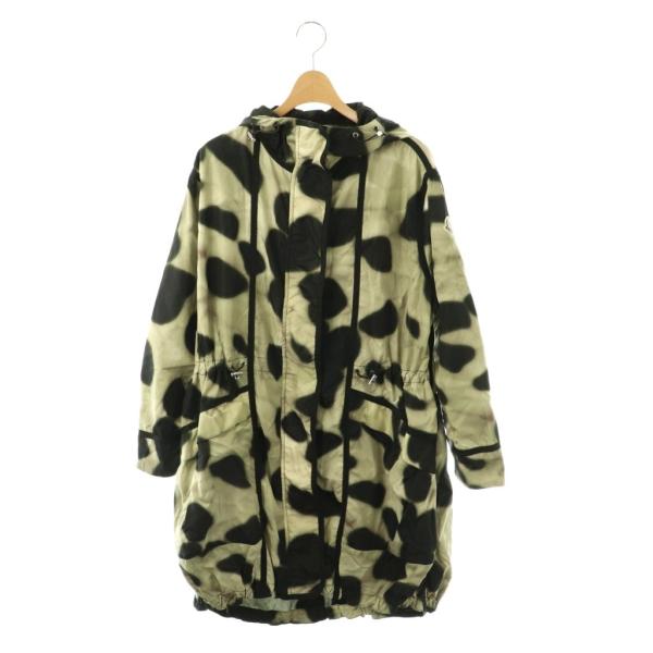 モンクレール MONCLER アンタレス ANTARES 総柄 ナイロンジャケット グレー 黒 ブラ...