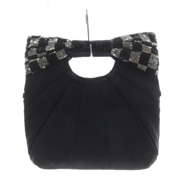 アメリカンラグシー AMERICAN RAG CIE チェーン付 スパンコール リボン クラッチバッ...