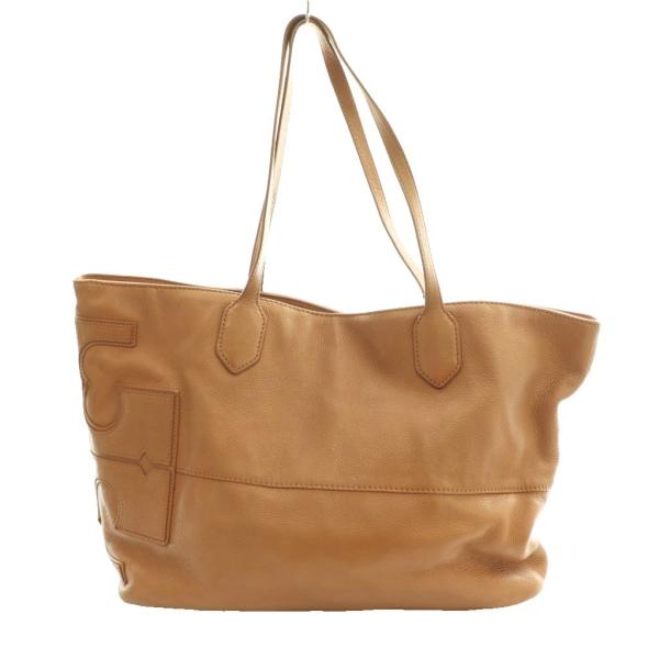 トリーバーチ TORY BURCH トートバッグ ハンド レザー キャメル /SS ■OS レディー...