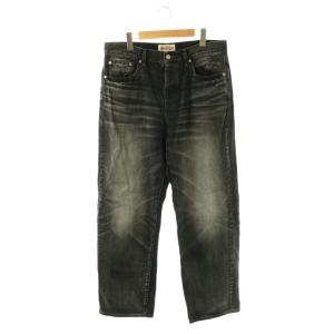 ステューシー STUSSY BIG OL JWAN DENIM デニムパンツ ジーンズ ワイドテーパード ボタンフライ 32 ブラック /ES ■OS ■AD メンズ