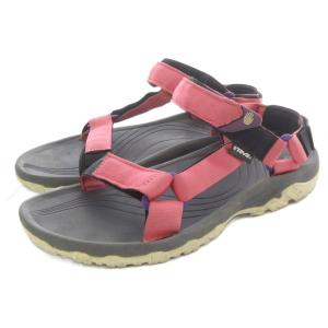 テバ Teva Hurricane XLT 2 サンダル 27cm ピンク 黒 ブラック /SR ■AD メンズ