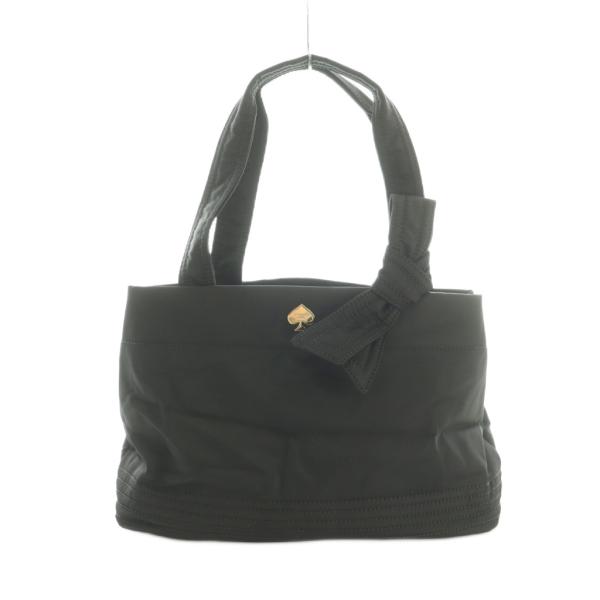 未使用品 ケイトスペード KATE SPADE トートバッグ ナイロン 黒 /MI ■OS レディー...