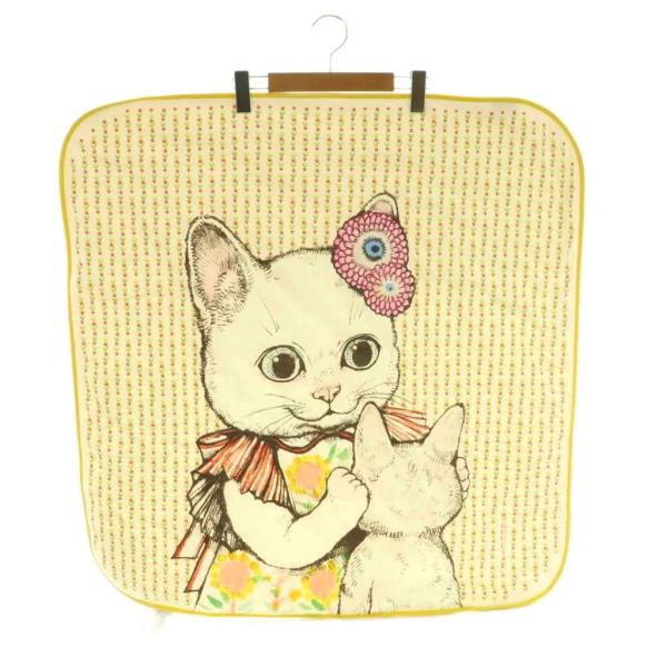 グッチ GUCCI × ヒグチユウコ チルドレンズ ブランケット イラストプリント 80×80cm ...