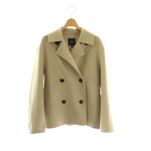 セオリー Theory luxe new divide casual peacoat b Pコート ...