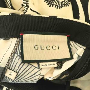 グッチ GUCCI シルク フラワープリントプ...の詳細画像2