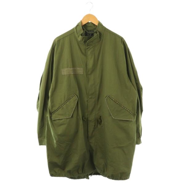 エイチティーシー HTC 24AW STUDS DESIGN FISH TAIL COAT アパルト...