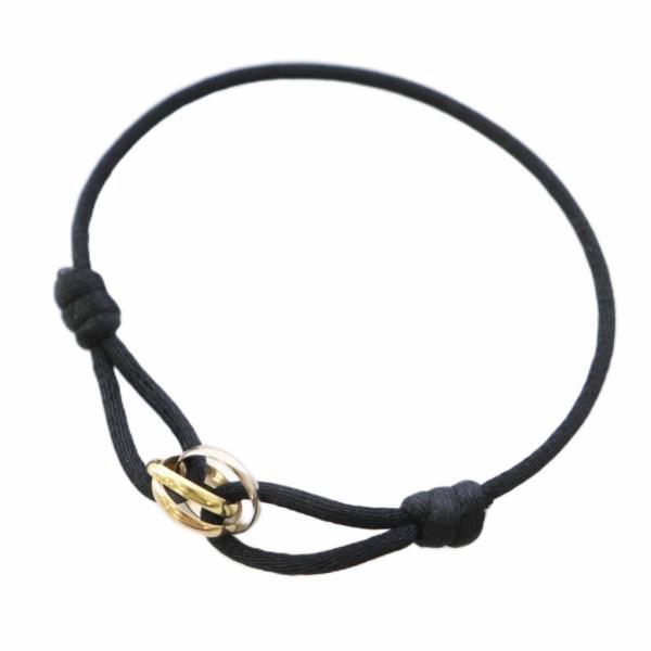 カルティエ Cartier Trinty bracelet cord トリニティブレスレット コード...