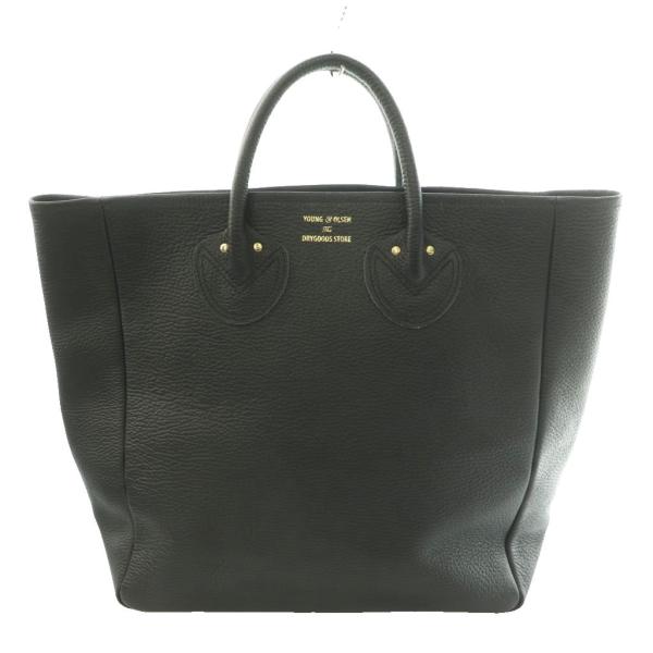 ヤングアンドオルセン YOUNG &amp; OLSEN エンボスレザー トートバッグ M EMBOSSED...