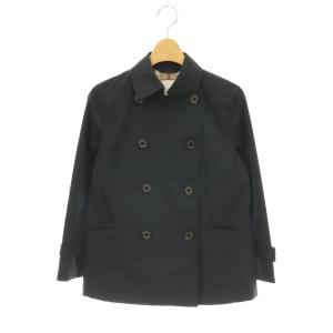 マッキントッシュフィロソフィー MACKINTOSH PHILOSOPHY ショートトレンチコート スプリングコート 背抜き 38 ネイビー /CX ■OS レディー