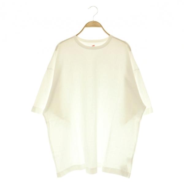 ヘインズ Hanes 26SS ビッグTシャツ by THE DODO JEAN 半袖 F ホワイト...