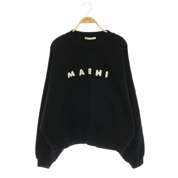 マルニ MARNI マルニ 25AW スウェットシャツ トレーナー プルオーバー ロゴプリント 38...