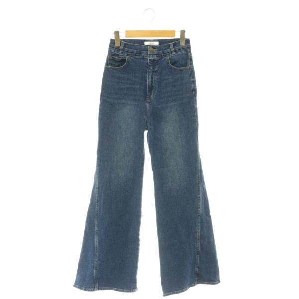 スナイデル SNIDEL 24SS Sustainableストレッチフレアデニムパンツ ジーンズ 1...