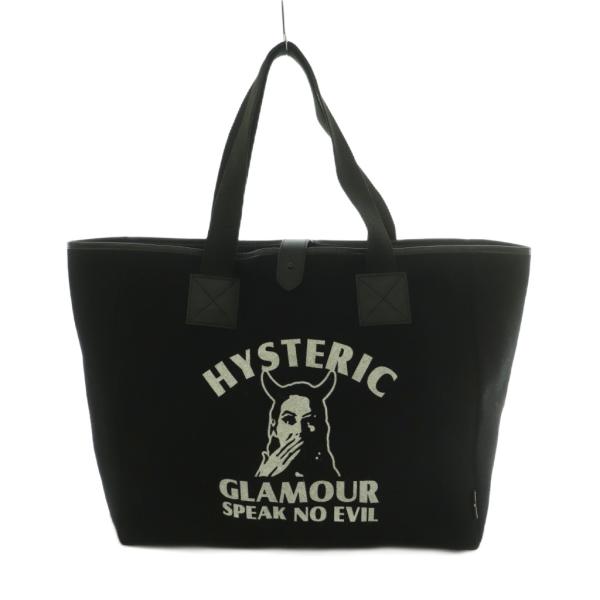 ヒステリックグラマー HYSTERIC GLAMOUR SPEAK NO EVIL トートバッグ ヴ...