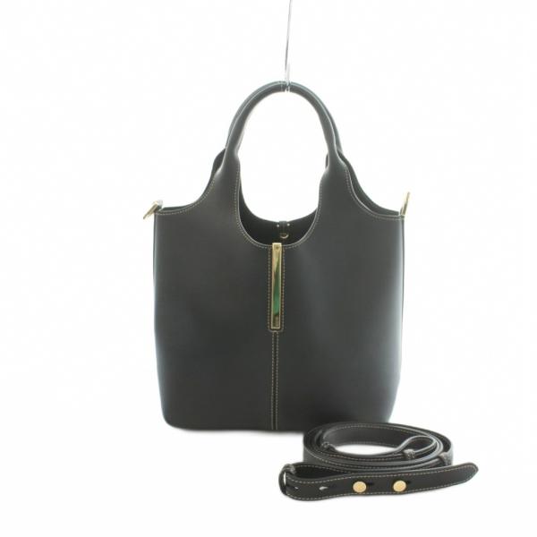 トッズ TOD'S 2WAY ショッピング トートバッグ ミニ ハンドバッグ ショルダーバッグ レザ...