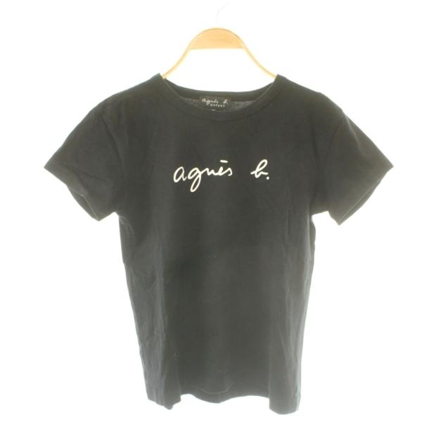 アニエスベーアンファン Agnes b. ENFANT ロゴプリントTシャツ カットソー 半袖 XL...
