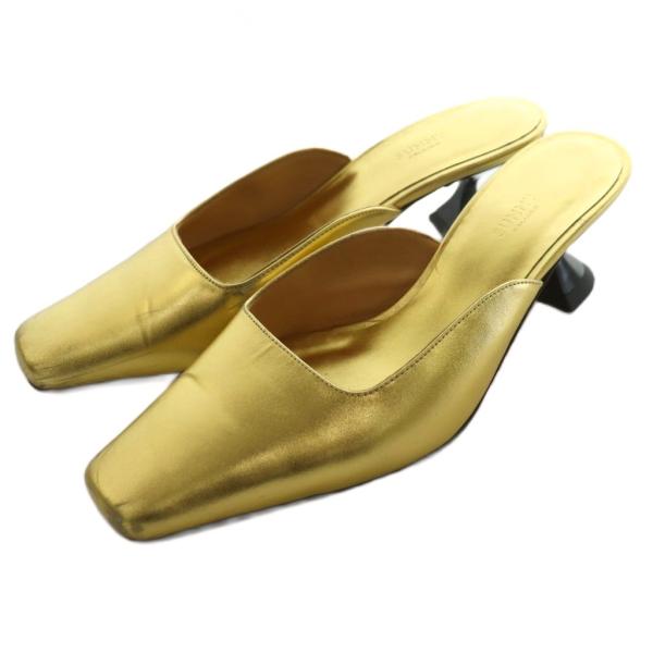 ペリーコ PELLICO サニー SUNNY サンツ SANTS ミュール サンダル 37 ゴールド...