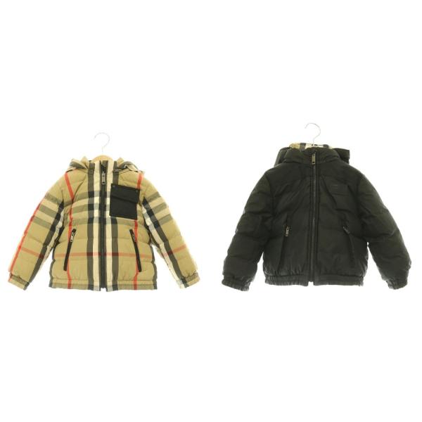 バーバリー BURBERRY ハウスチェックナイロンリバーシブルダウンジャケット アウター ノバチェ...