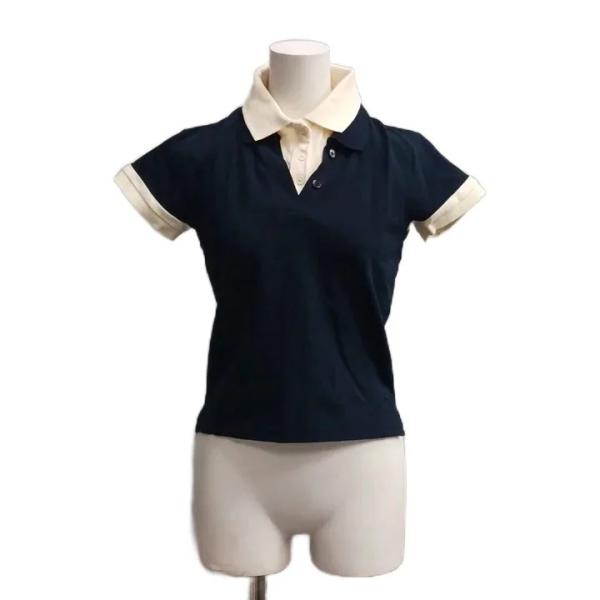 未使用品 マウジー MOUSSY 25SS CONTRAST POLO ポロシャツ レイヤード 半袖...