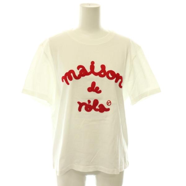 未使用品 ロラロラ ROLAROLA MAISON DE ROLA EMBROIDERY T-SHI...