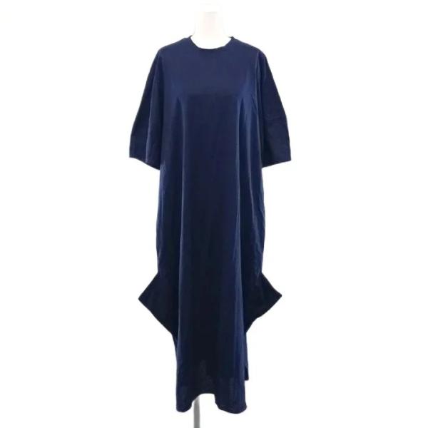 未使用品 エンフォルド ENFOLD ARROW DRESS ワンピース コットン デザイン ロング...