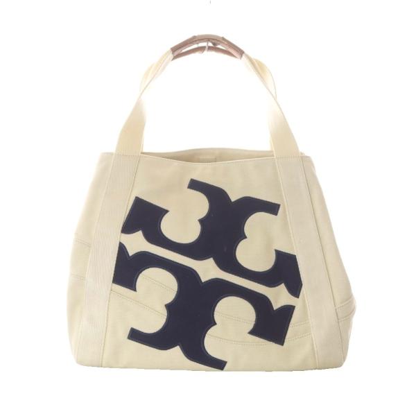 トリーバーチ TORY BURCH Beach Logo Tote トートバッグ ハンドバッグ ロゴ...