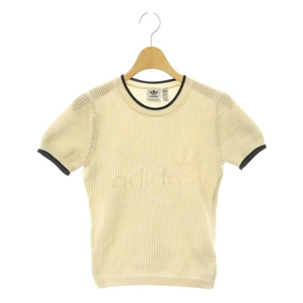 アディダスオリジナルス adidas originals プレミアム クロシェ カリ半袖Tシャツ ニ...