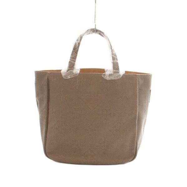 未使用品 ラシット RUSSET 24SS 刺し子エブリデイトートバッグ モノグラム柄 茶 ブラウン...
